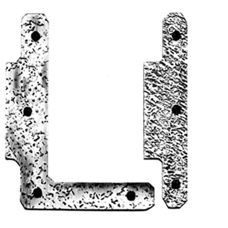 Acorn Mfg 7 L Dummy Plate for Mortise Butt Hinges RH6BP